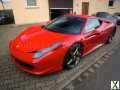 Photo ferrari 458 italia/rosso corsa/new power approved warranty