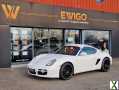 Photo porsche cayman S 3.4 295 ch INT DESIGN BLANC PACK CRONO SIEGES SP