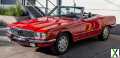 Photo mercedes-benz sl 450 v8 et 4 places avec capote hardtop