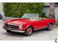 Photo mercedes-benz 250 PAGODE CABRIOLET 250SL 1968