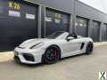 Photo porsche 718 spyder 4.0i 420 ch