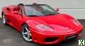 Photo ferrari 360 Spider boite manuelle