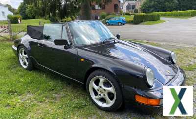 Photo porsche 964 911 CARRERA 2 CABRIO - CARNET ENTRETIEN