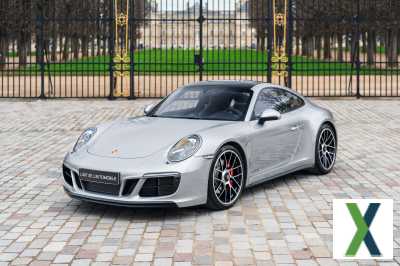 Photo porsche 991 Carrera 4 Coupé 3.0i 450 GTS PDK - GT Silver