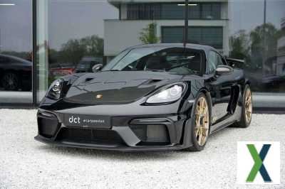 Photo porsche cayman GT4 RS Weissach Ceramic Lifting Stitching BOSE