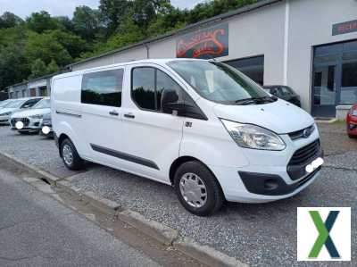 Photo ford transit custom Transit ecoblue 130cv cabine approfondie 1ere main