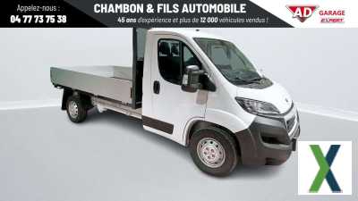 Photo peugeot boxer Plateau Ridelles Simple Cabine PLSC 3.5 T L3 MAXI