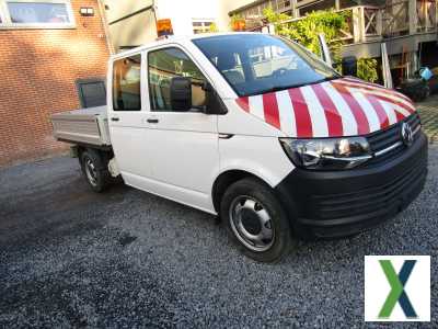 Photo volkswagen t6 transporter 2.0 TDi 204 cv Plateau/Ridelles 2/Cab. 6 Pl. Eu-6