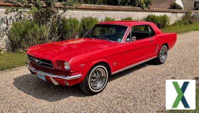 Photo ford mustang coupé 1965