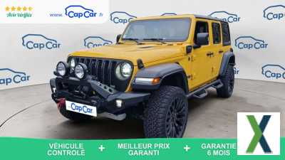 Photo jeep wrangler JLU 2.0 4Xe 272 Hybride 4WD 2 Rubicon