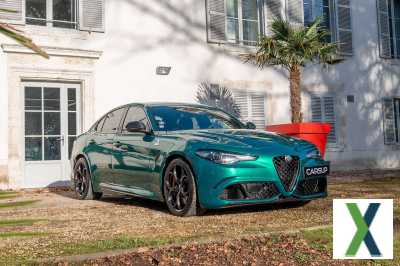 Photo alfa romeo giulia QV Quadrifoglio - Vert Montreal - V6 510 ch