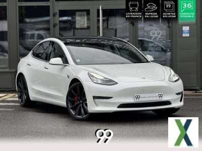 Photo tesla model 3 AWD Performance LOA LLD CREDIT LIVRAISON REPRISE